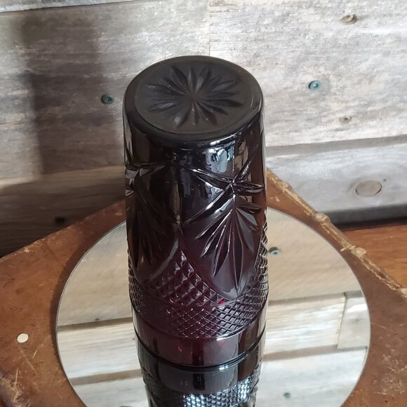 Luminarc Cristal D'Arques Durand "Antique Ruby" Red Highball Tumbler - Picture 4 of 7